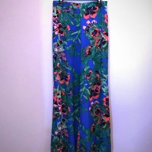 Rachel Roy Floral Wide Leg Pant